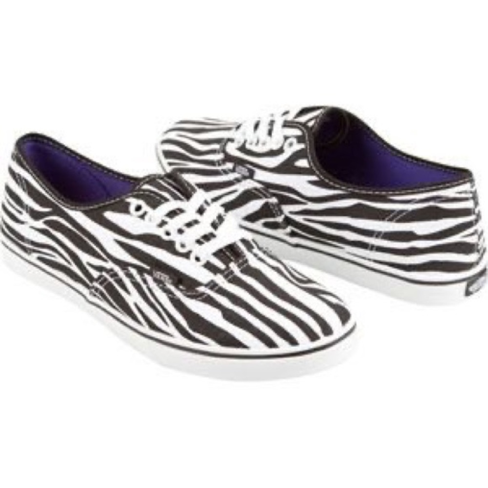 Vans Lo Pro Zebra Sneakers